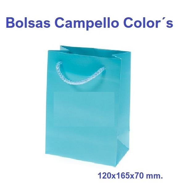 Bolsa Campello Color´s 120x165x70 mm.